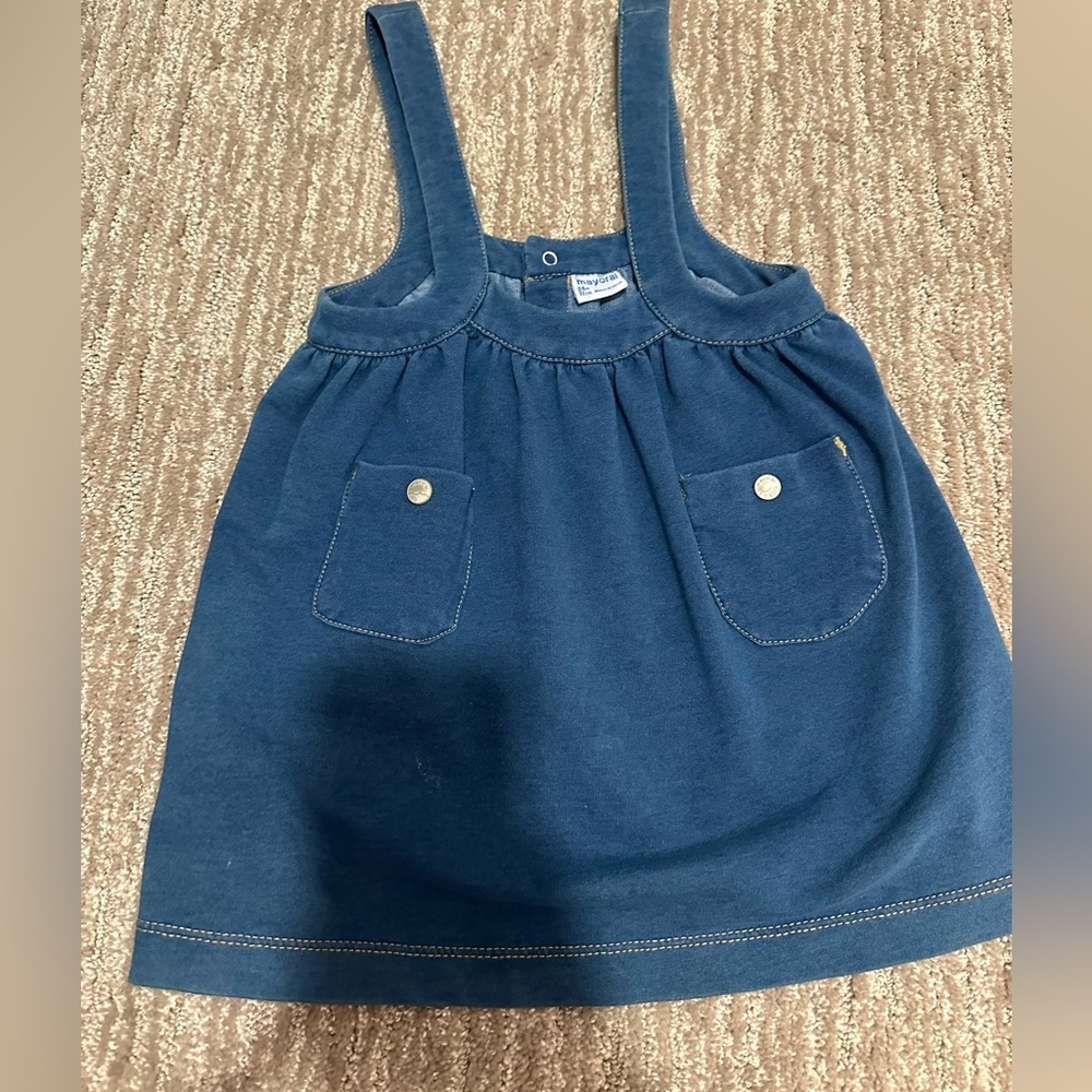 Denim Dress Romper